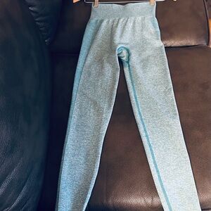 Gymshark Flex High-Waisted Leggings – Blue | Size Small